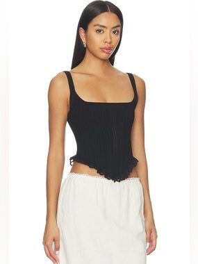 LPA Suzy Knit Corset Top